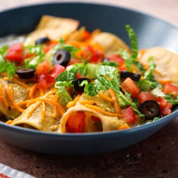 Vegan Cheese Enchiladas with Salsa Verde