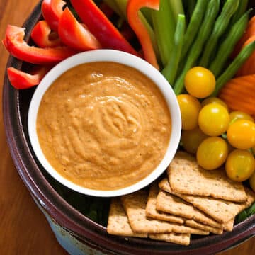 Tofu and sun-dried tomato dip