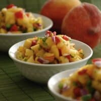 peach salsa