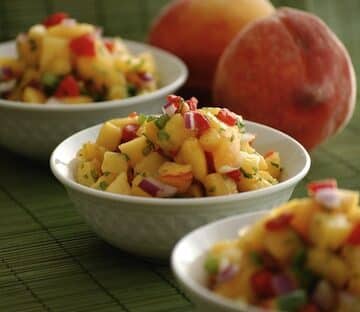 peach salsa