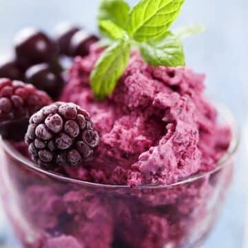 Berry sorbet