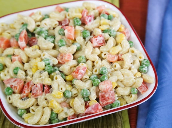 Macaroni confetti salad