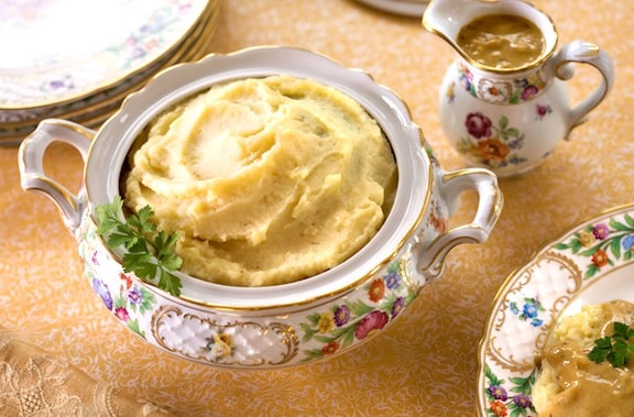 vegan mashed potatoes with onion gravy recipe