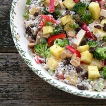 Pineapple Rice salad