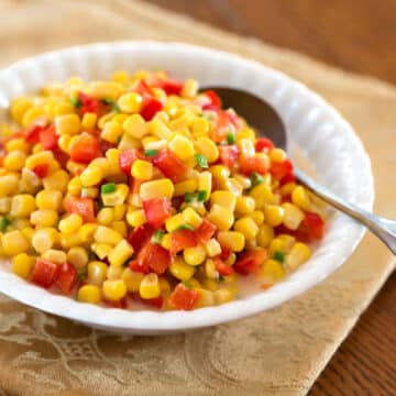 Coconut creamed corn