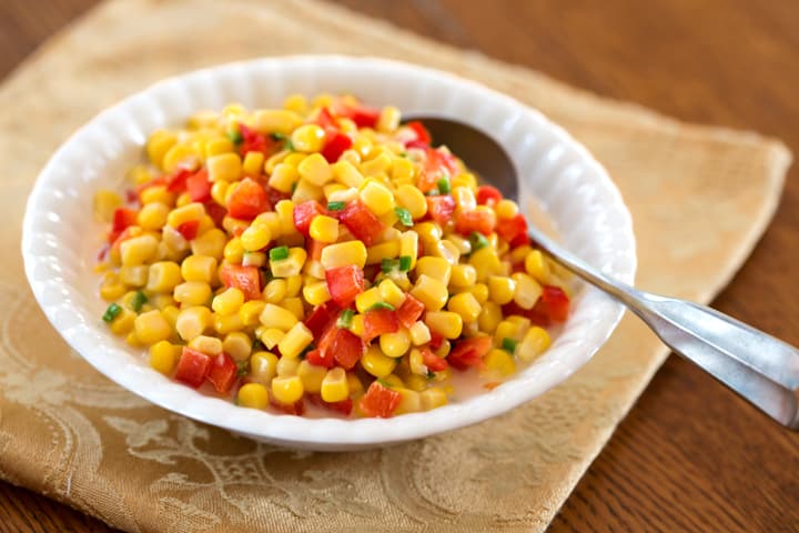 Coconut creamed corn