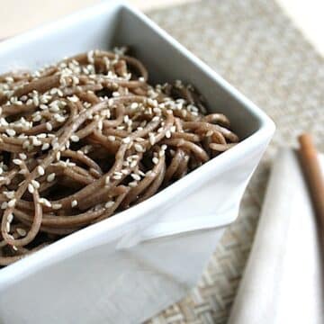 Sesame Soba Noodles