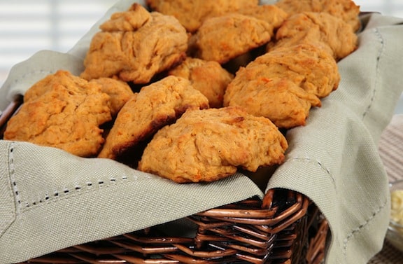 Vegan Sweet potato spelt biscuits recipe