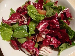 Radicchio and Grapefruit Salad from Speed Vegan by Alan Roettinger