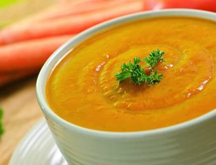 Cream of Carrot soup