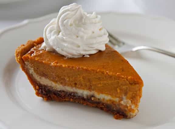 vegan pumpkin cheesecake