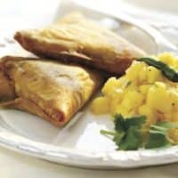 Samosas and Mango Chutney