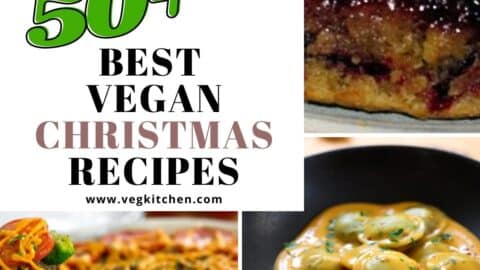 recipes for a vegan Christmas dinner menu