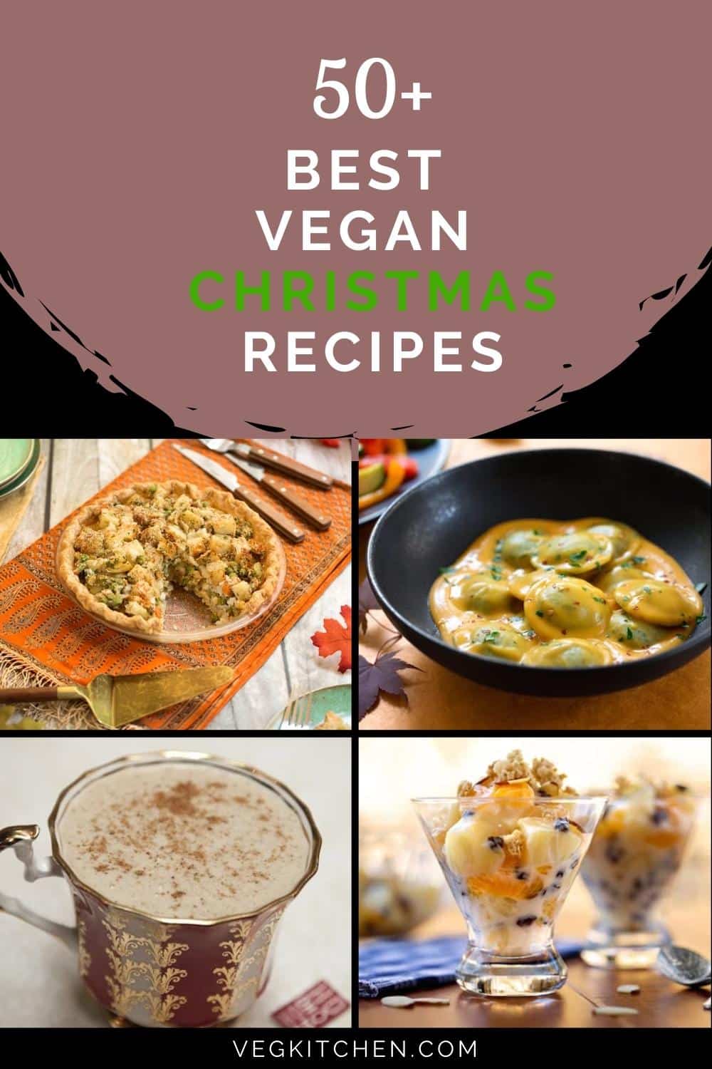 recipes for a vegan Christmas dinner menu