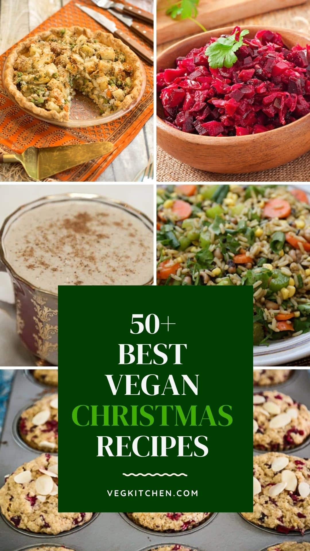 recipes for a vegan Christmas dinner menu