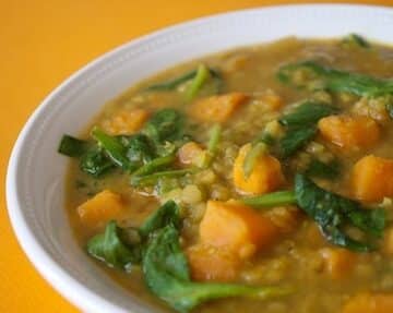 Sweet potato dal