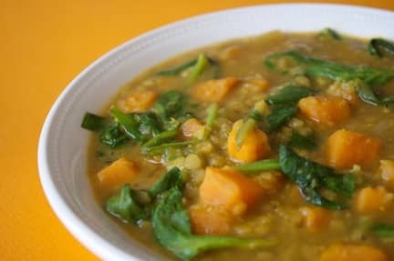 Sweet potato dal