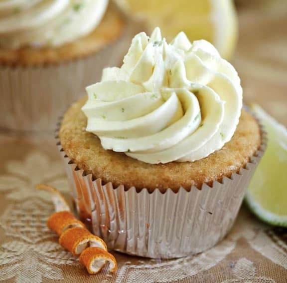 Triple Citrus Cupcakes