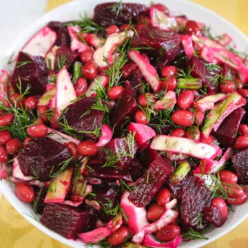 Dilled Red Beets with Pickled Beets