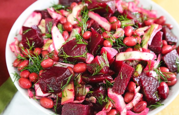 Dilled Red Beets with Pickled Beets