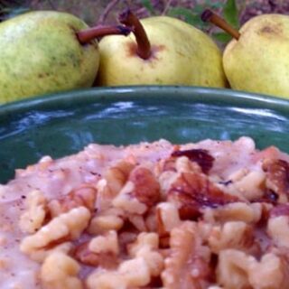 Maple Pear Oatlmeal