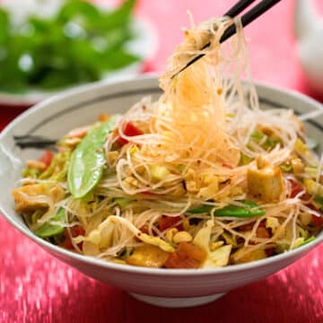 Vietnamese-style bean thread noodles