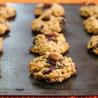 Sesame-Crispy Rice Cookies