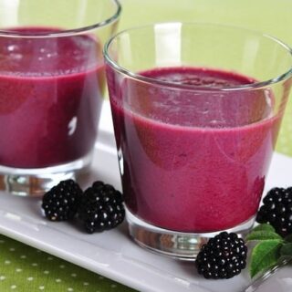 Image for Blackberry Lettuce Smoothie