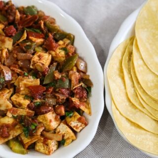 Southwestern Tofu Scramble (Migas)