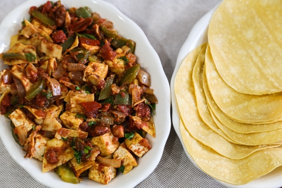 Revuelto de Tofu del Suroeste (Migas)