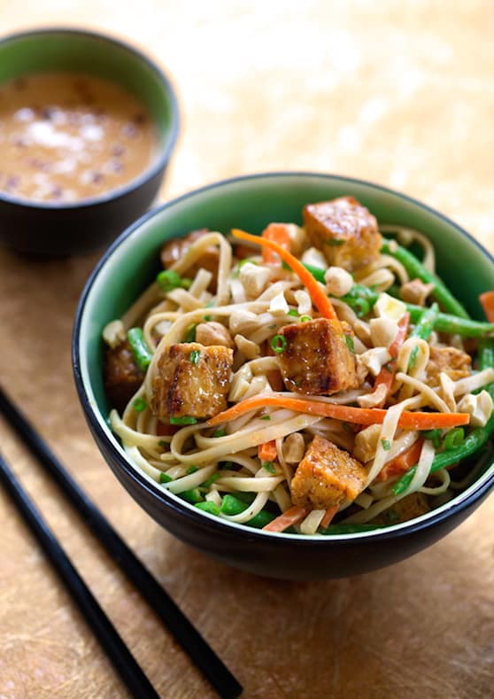 Southeast Asian-Flavored Noodles with Tempeh recipe