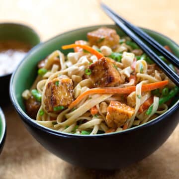 Southeast Asian-Flavored Noodles with Tempeh1