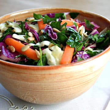 Tri-Color Coleslaw