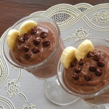 Dairy-free tofu chocolate pudding recipe
