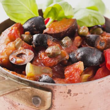 Eggplant caponata recipe