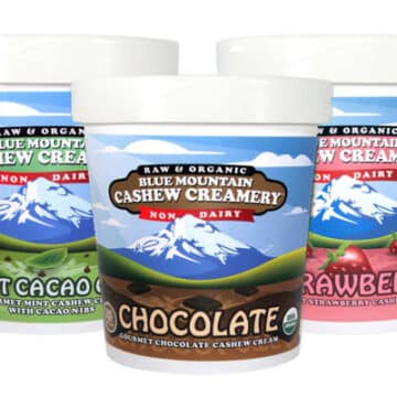 blue mountain raw cashew ice cream