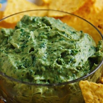 Avocado tahini dip from Wild About Greens