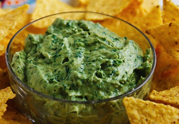 Avocado tahini dip from Wild About Greens