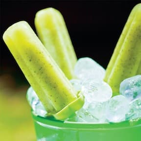 Honeydew ice pops