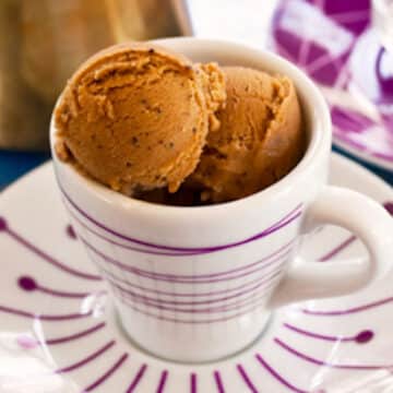 Turkish coffee ice cream