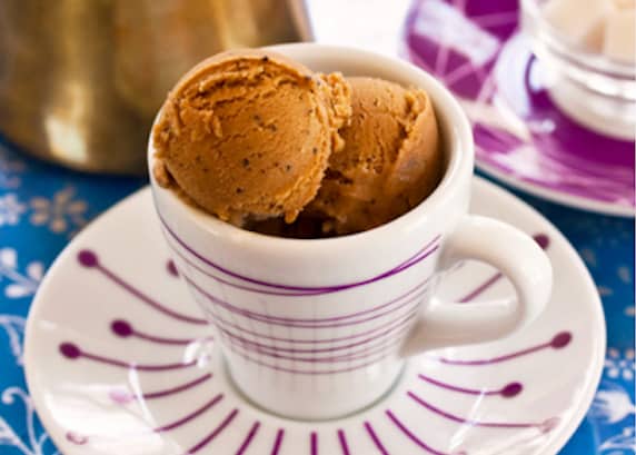 Turkish coffee ice cream