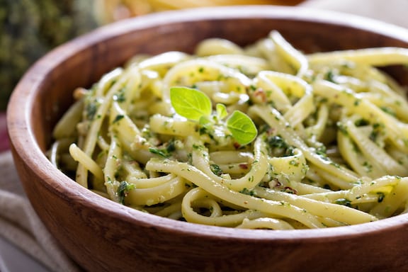 Spinach or Arugula and Miso Pesto recipe