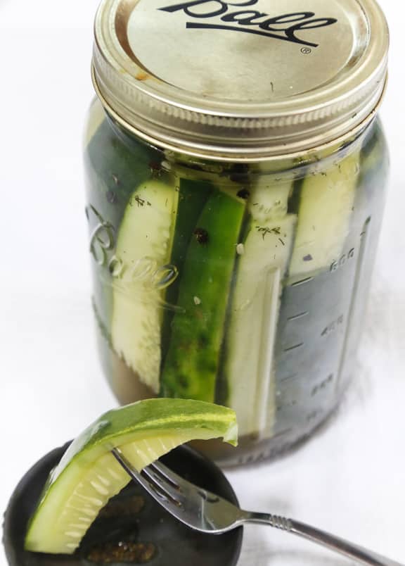 Refrigerator Pickles recipe