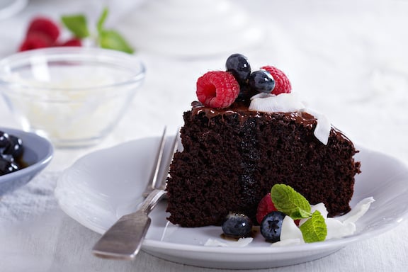 Easy vegan chocolate cake