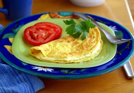 "momelet" vegan omelet by dreena burton