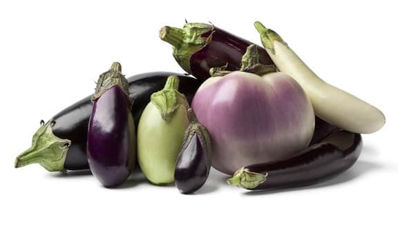 various eggplants