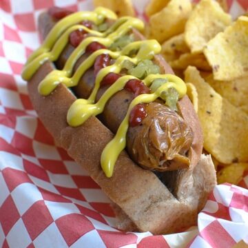 Homemade Veggie Hot Dogs