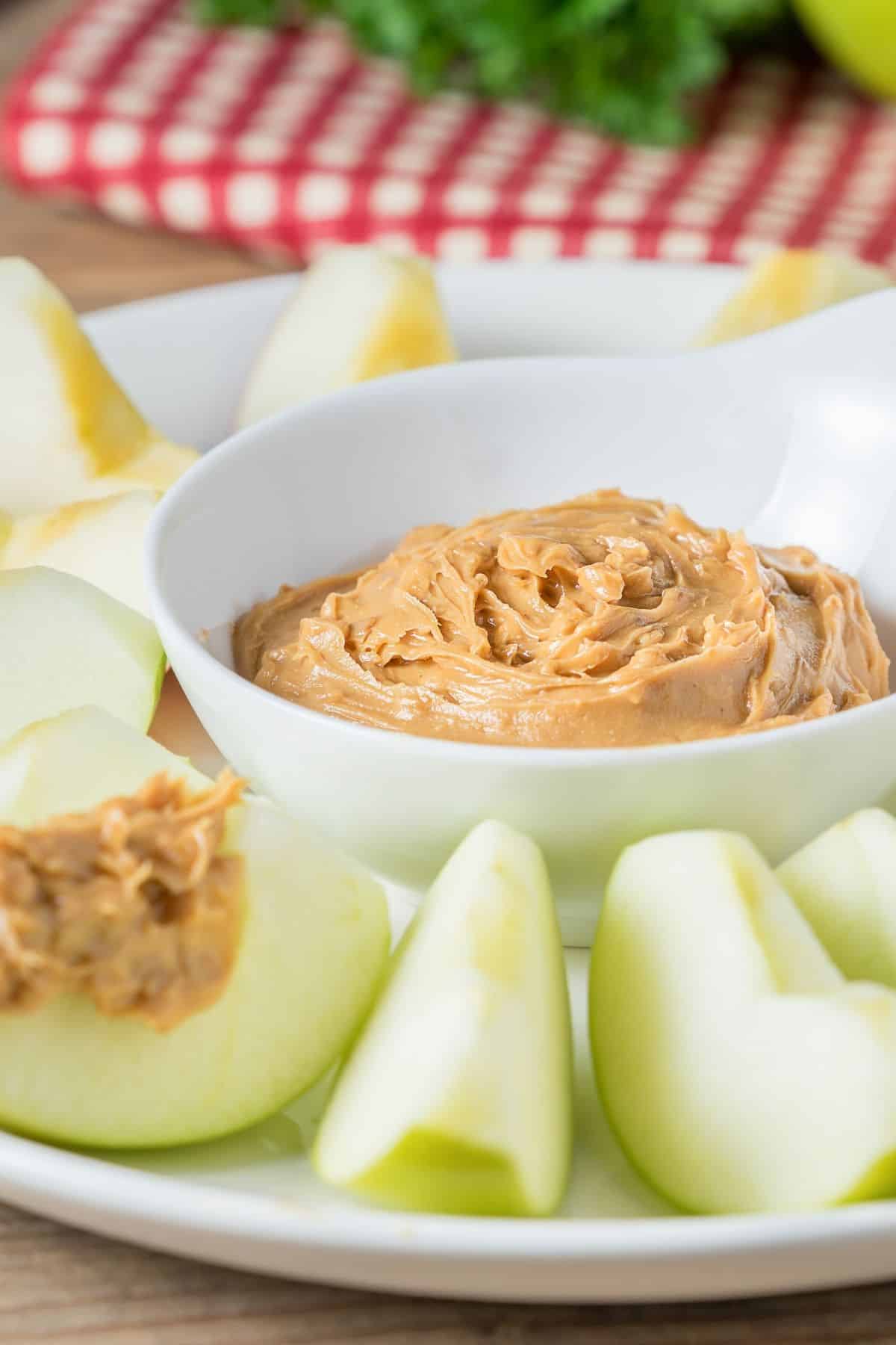 vegan peanut butter dip