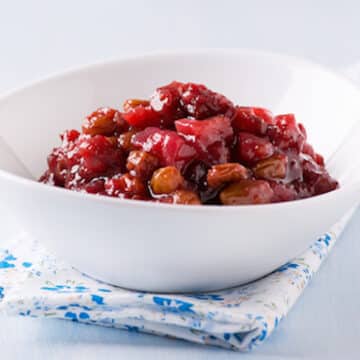 Apple Cranberry Chutney