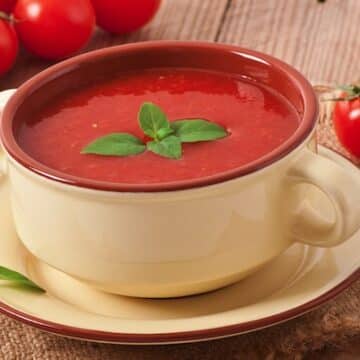 cold fresh tomato soup recipe